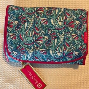 COPY - Lilly Pulitzer Hanging Makeup Valet Case By Target Travel Organizer